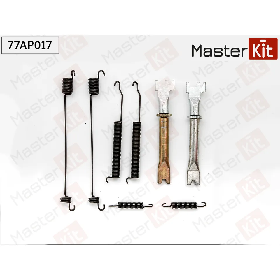 Ремкомплект барабанного тормоза Nissan PATHFINDER II (R50) 1995 - 2005 MASTERKIT 77AP017