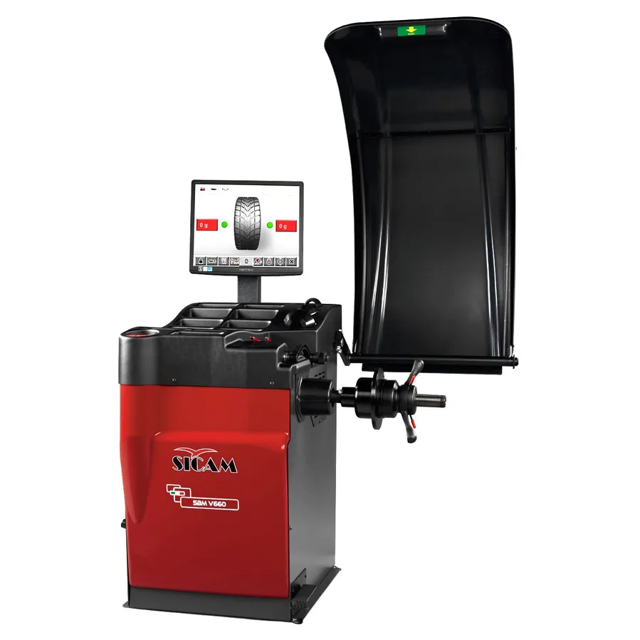 Балансировочный стенд компьютерный, с ЖК монитором Sicam SBMV660A