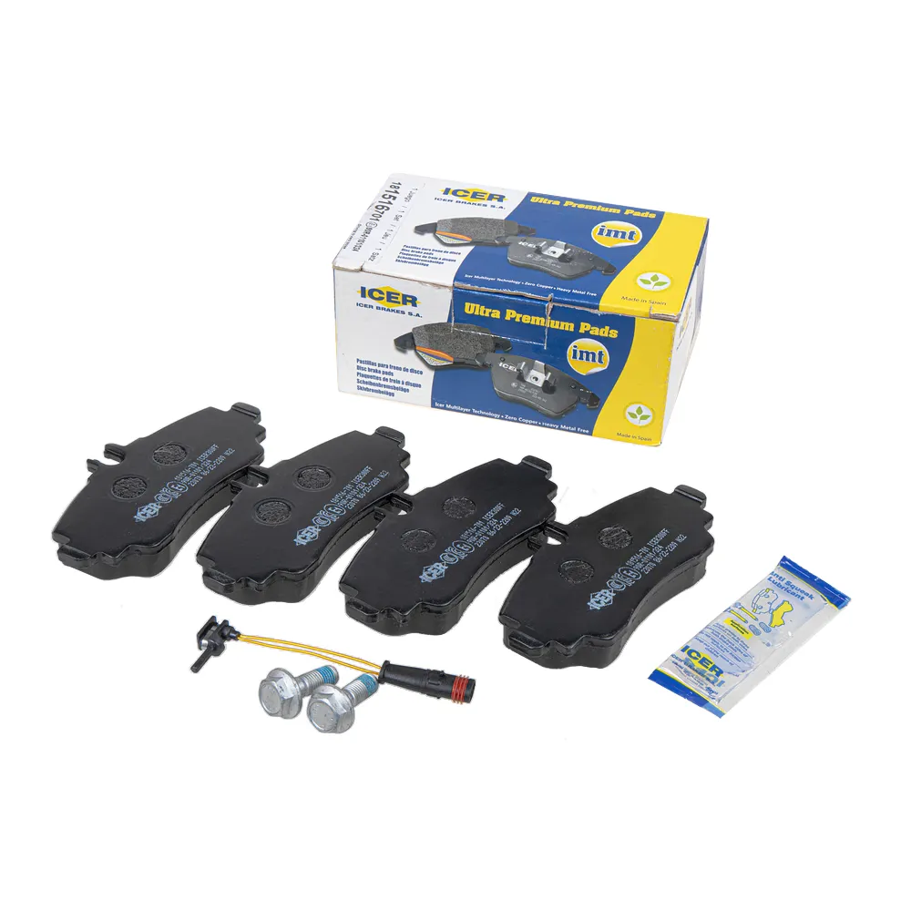 Колодки передние MB Vaneo (W414) 02-05 ICER 181516-701