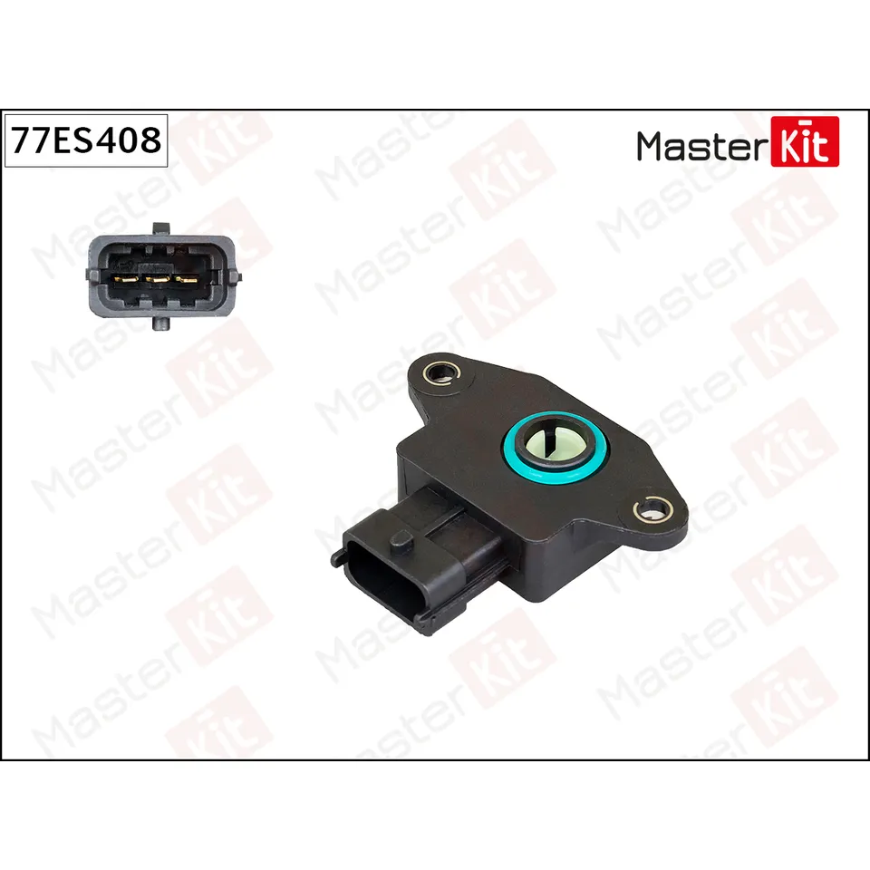 Датчик, положение дросс заслонки HYUNDAI ACCENT, GETZ MASTERKIT 77ES408