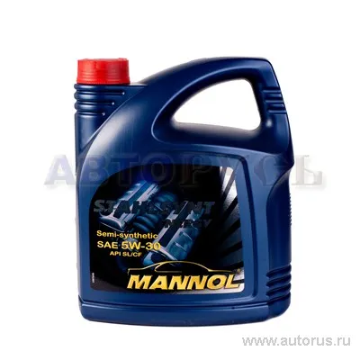 Масло моторное MANNOL Stahlsynt Energy 5W-30 полусинтетическое 4 л 4024