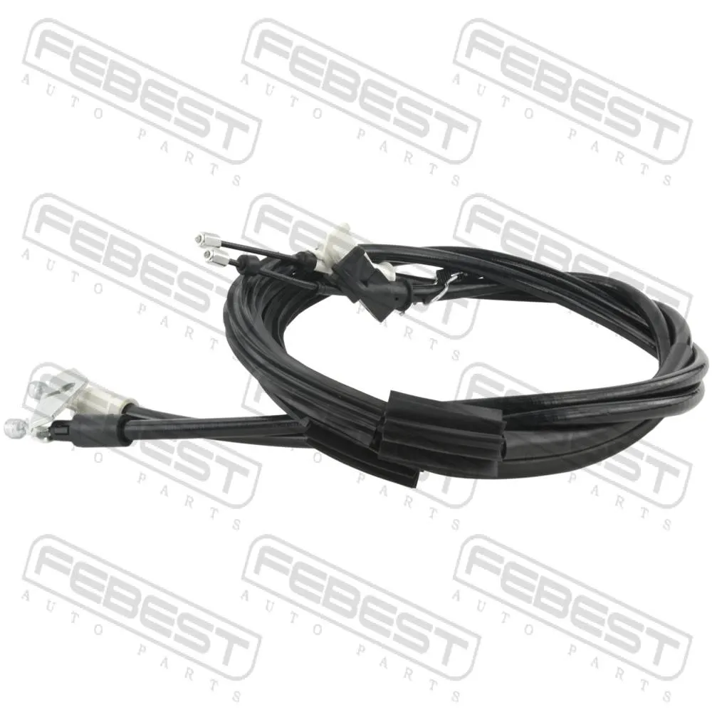 Трос ручного тормоза FORD C-MAX CAP 2006- FEBEST 21100-FOCIIDRUM