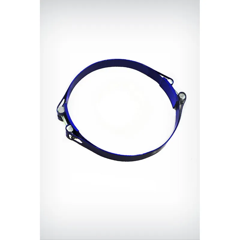 хомут силовой двухболтовый, цвет синий, размер 200-210 мм COMFORT C.200-210.PL2