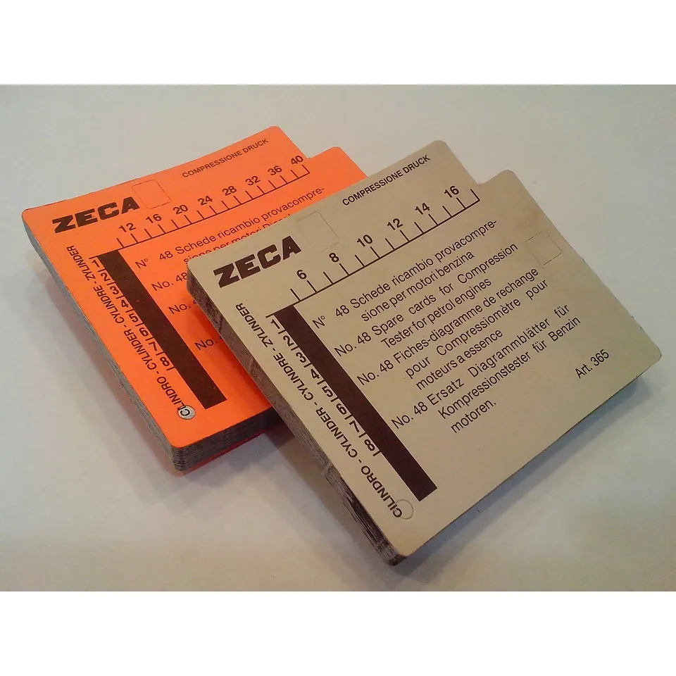 Комплект сменных карточек, 50 шт. Zeca 366
