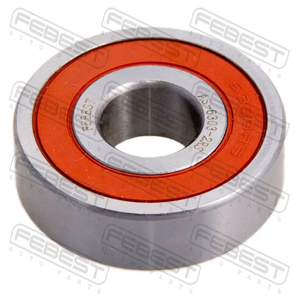 Подшипник шариковый 17x47x14 HONDA/HYUNDAI/MAZDA/NISSAN/TOYOTA (17x47x14) FEBEST AS-6303-2RS