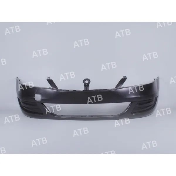 Бампер Renault Logan 1 2009-2015 рестайлинг передний под покраску без ПТФ ATB 1ARL101AF