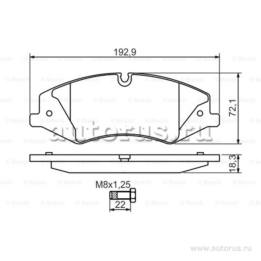 Колодки тормозные LAND ROVER DISCOVERY 09-/RANGE ROVER 06- передние