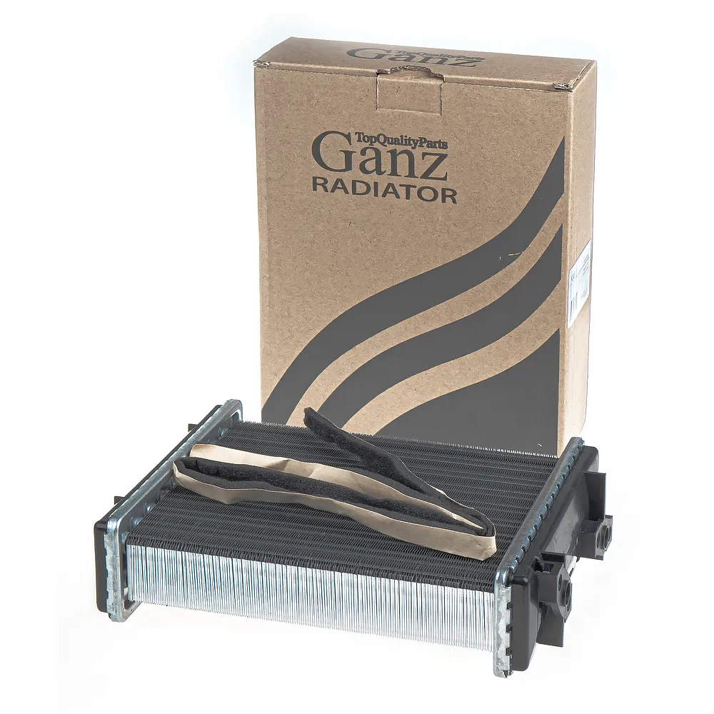Радиатор отопителя (печки) 3-х ряд. (алюминии) для ВАЗ 2101 GANZ GIF07125
