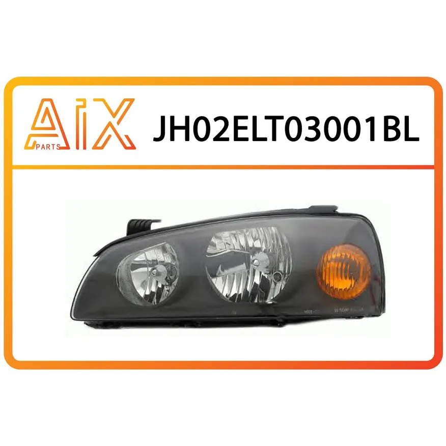ФАРА ЛЕВАЯ черный отражатель AIX JH02-ELT03-001BL