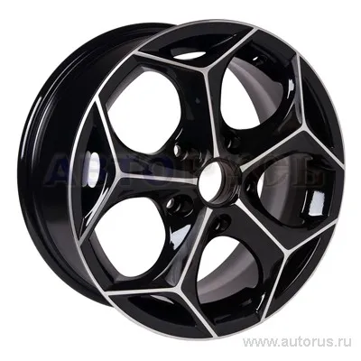 Диск литой R15 6J 5x108/63.4 ET52.5 КИК Кристалл алмаз мэт 11385