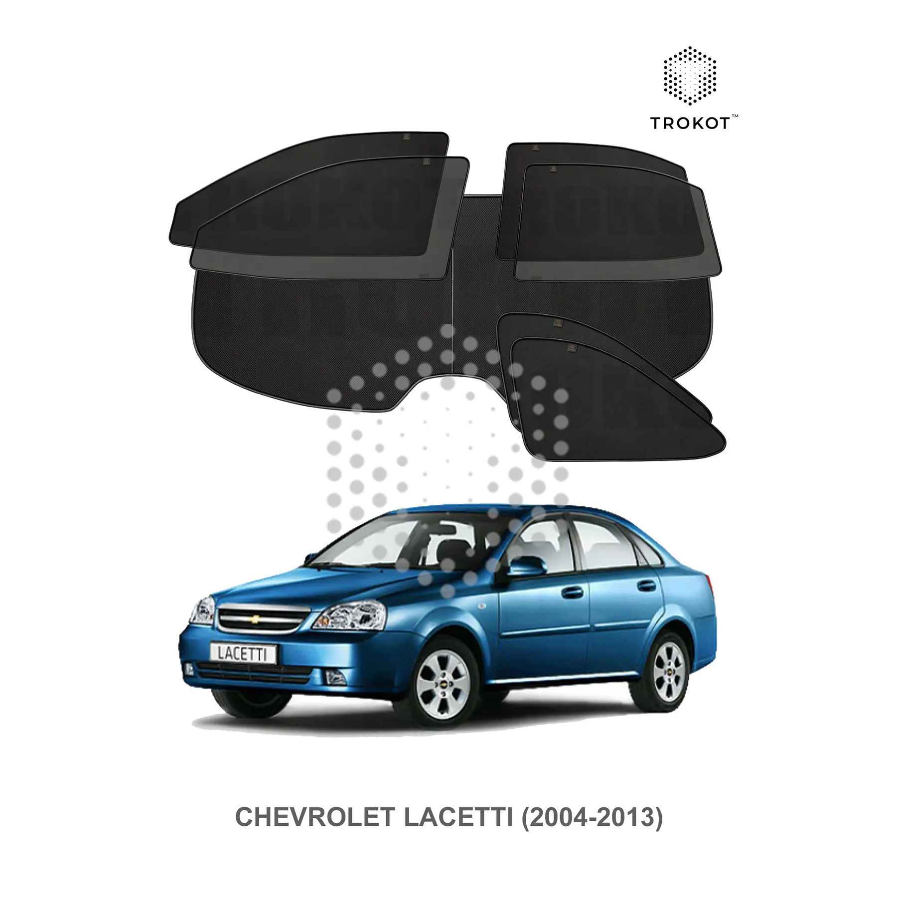 Полный комплект из 7 экранов Chevrolet Lacetti (1) (2004-2013)