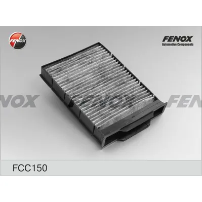 Салонный фильтр RENAULT MEGANE 02- 1.4-2.0 УГОЛЬНЫЙ FENOX FCC150