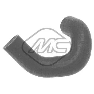 Патрубок радиатора AUDI/VW 1.3-1.9 83-91 Metalcaucho 07400