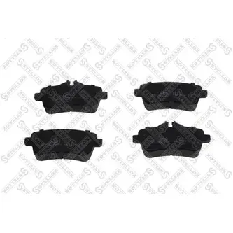 Колодки диск. задние с антискрип. пл. MB W166/R172 ML250-ML500 2. STELLOX 000 659B-SX
