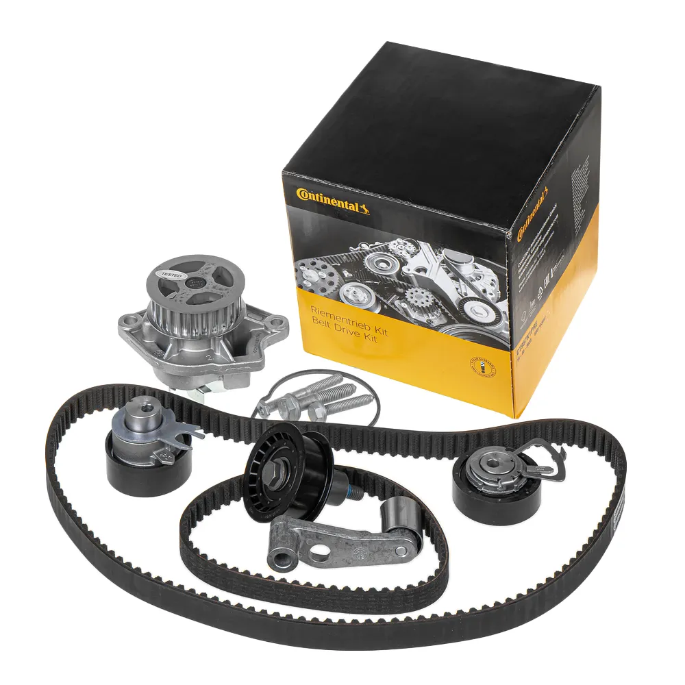 Ремкомплект ГРМ (с водяным насосом) VAG+Skoda mot.1.4L 16V 2000-> /z=130 CONTITECH CT957WP1