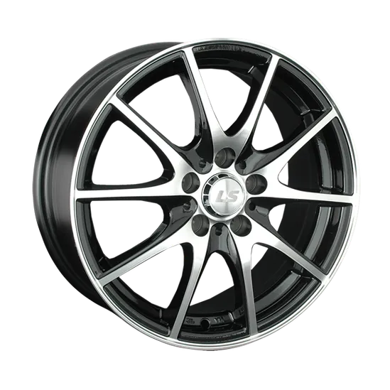 Диск литой R16 6.5J 5x114.3/73.1 ET45 LS 536 BKF S031862