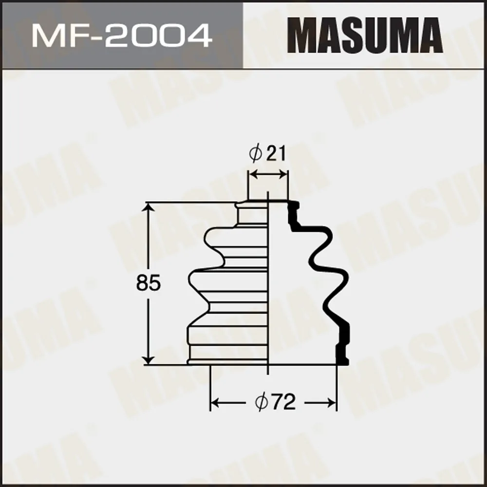 Пыльник ШРУСа MITSUBISHI ASPIRE MASUMA MF-2004