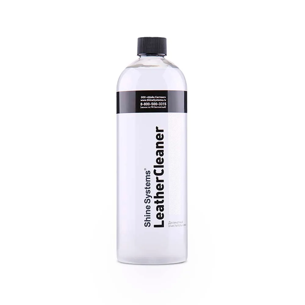 Деликатный очиститель кожи Shine Systems LeatherCleaner 750 мл SS833