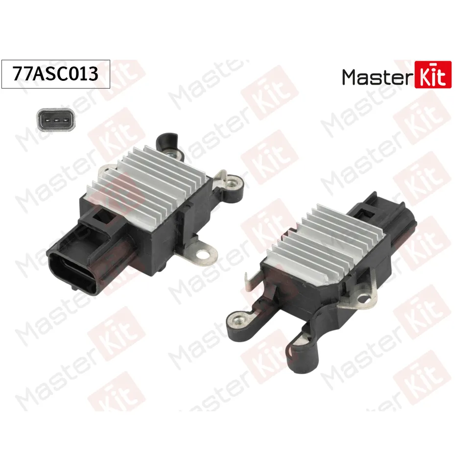 Регулятор напряжения генератора FORD FOCUS II 1.6TDCi, 2.0TDCi 77ASC013 MASTERKIT 77ASC013