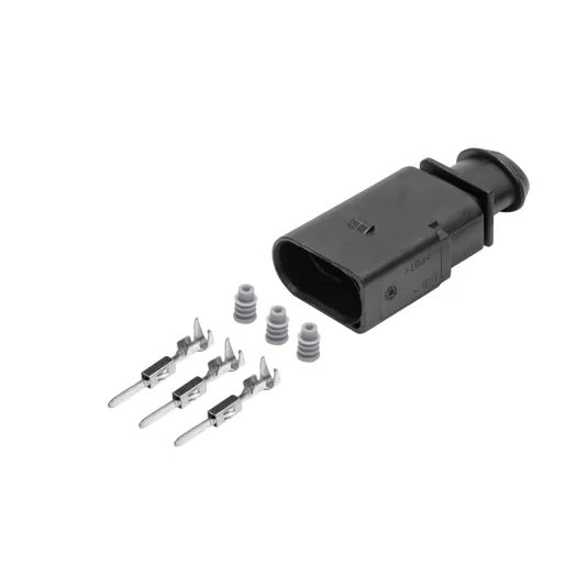 Разъем 1J0973803 (3pin) 3 контакта датчика давления кондиционера для Audi, Seat, Skoda, Volkswagen.