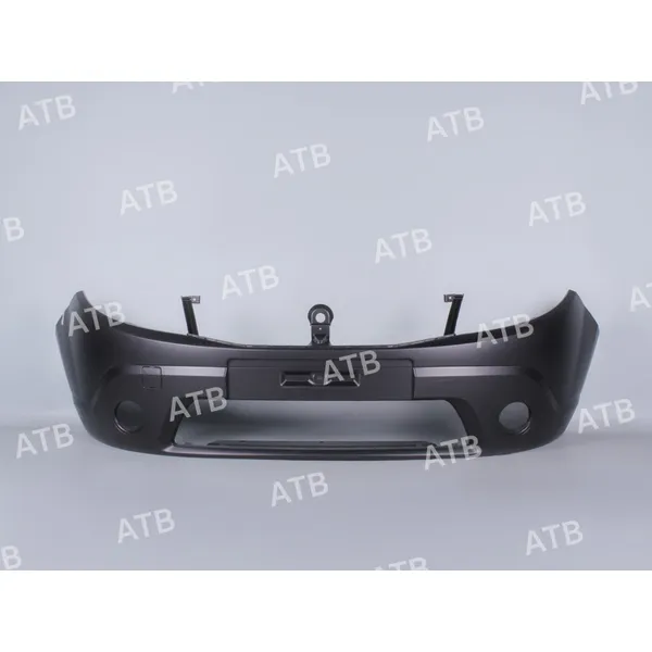 Бампер Renault Sandero 1 2009-2014 передний под ПТФ ATB 1ARS1011F