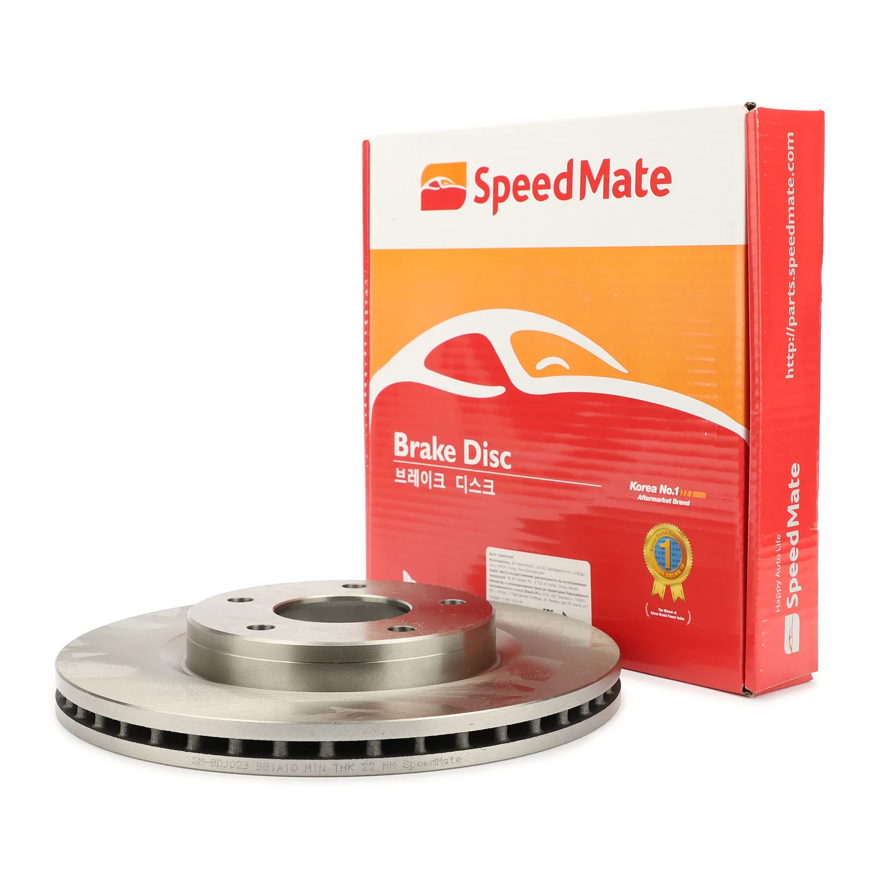 Диск тормозной передний NISSAN JUKE (F15) (2010-) SPEEDMATE SM-BDJ023