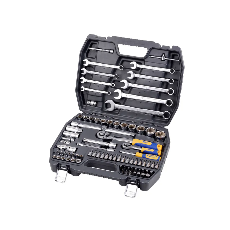 Набор инструмента 1/2Dr и 1/4Dr 82 предмета KRAFT KT 700305