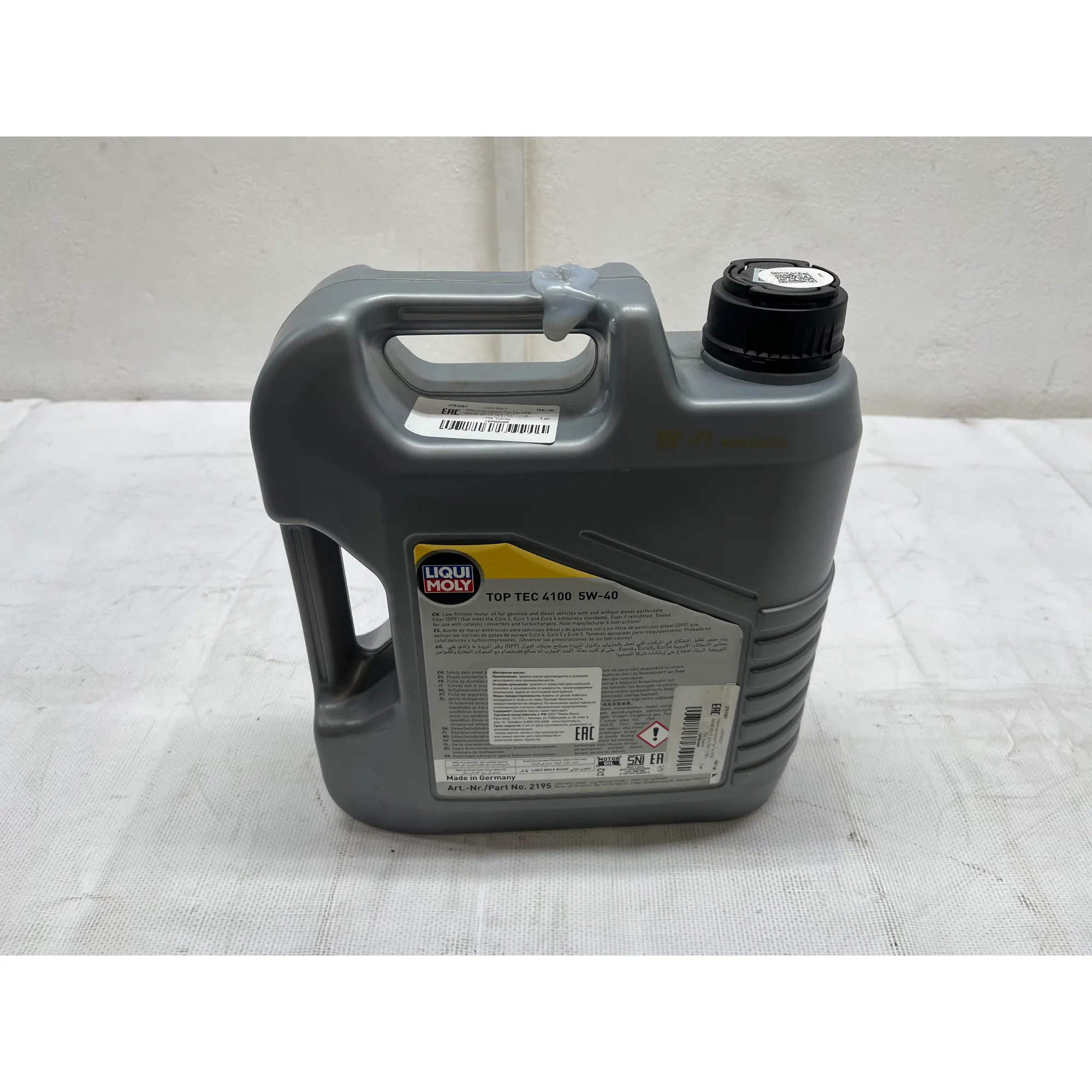 Масло моторное Top Tec 4100 5W-40 SN C3 (4л) 7547 / 2195 / 754, Уценка