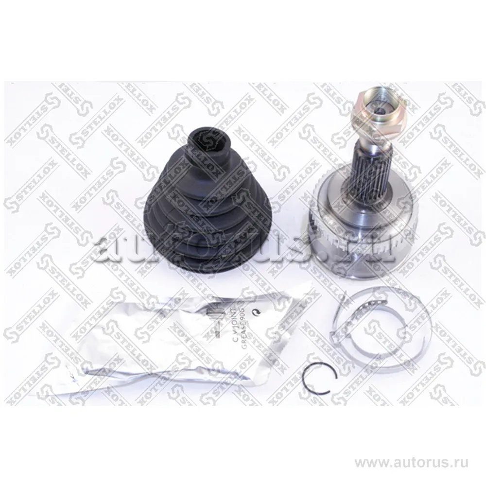 ШРУС наружный к-кт ABS, 24381 Toyota Corolla 1.4/1.6 02> STELLOX 150 1539-SX