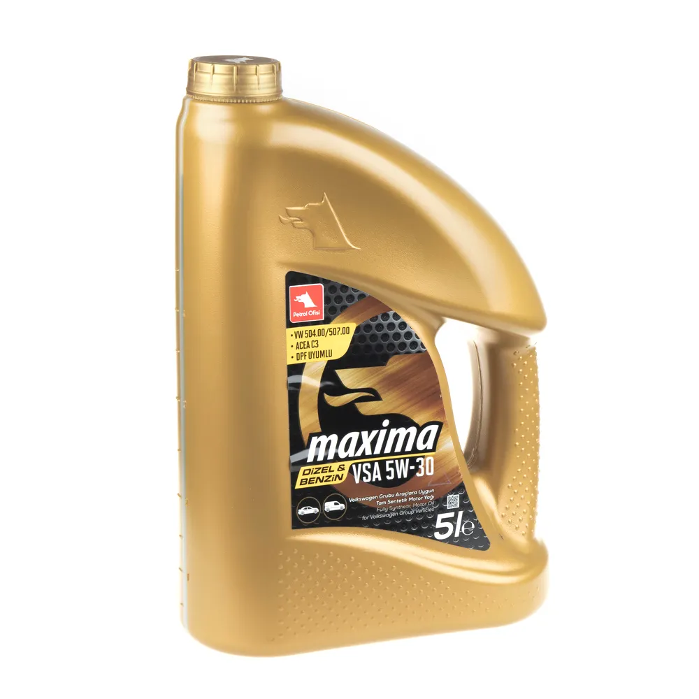 Масло моторное Petrol Ofisi MAXIMA VSA 5W-30 синтетическое 5 л 11192-65YG