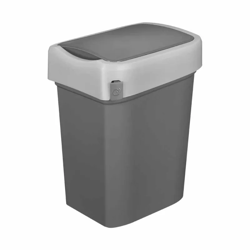 Контейнер для мусора , 10 л SMART BIN , серый 1747282