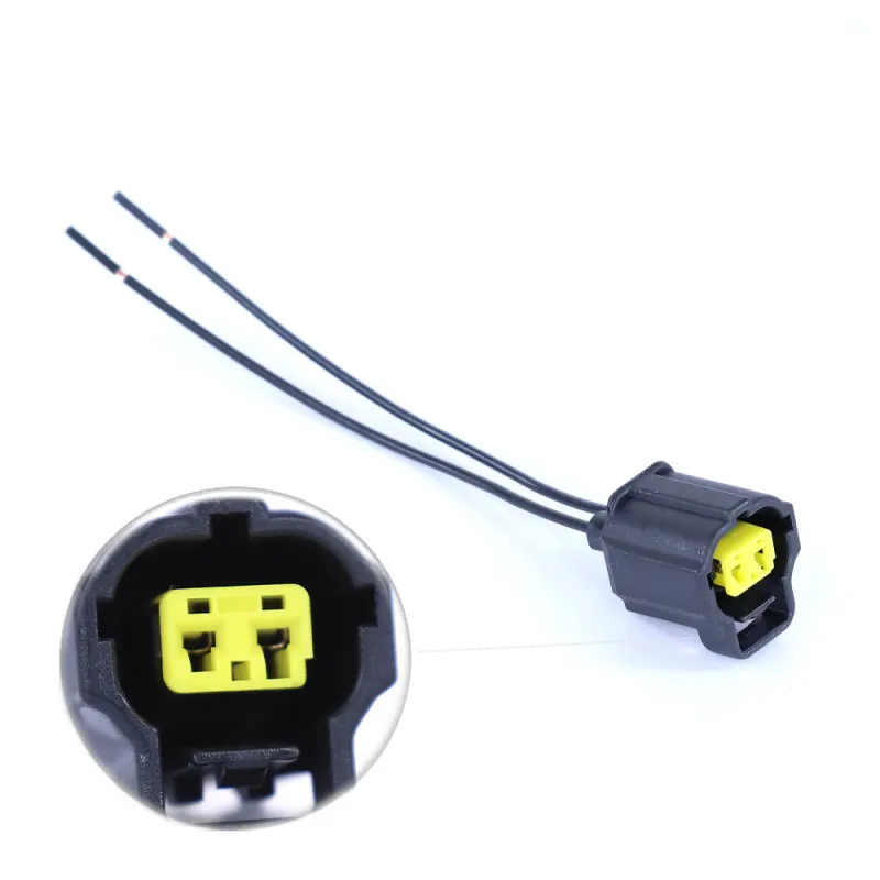 Разъем 9999900002AS 2-х конт. с проводами,VOLTON VOLTON VLT8202