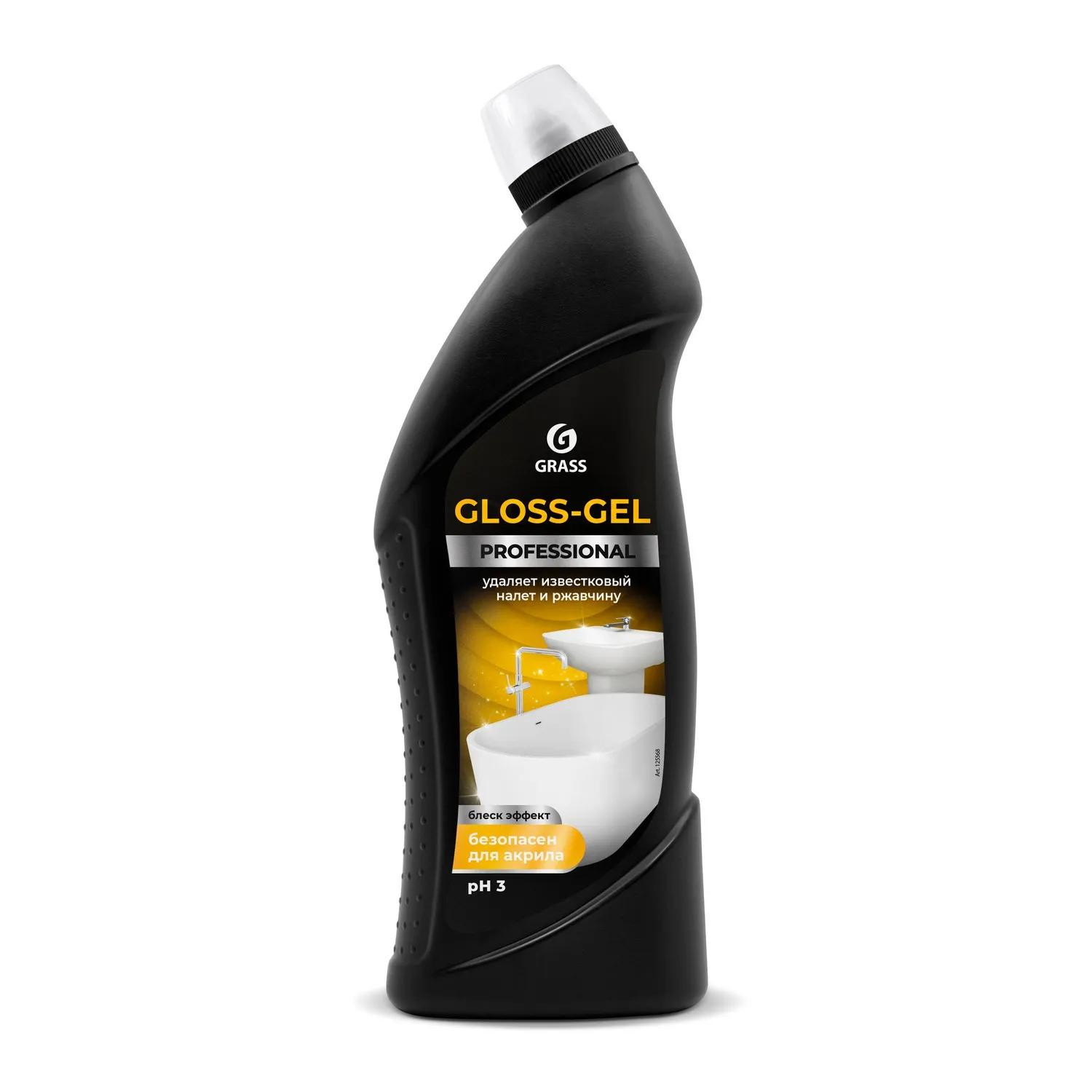 Чистящее средство для сан.узлов Gloss-Gel Professional НОВИНКА GRASS 125568
