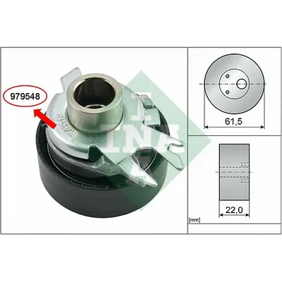 Ролик INA 531 0525 30