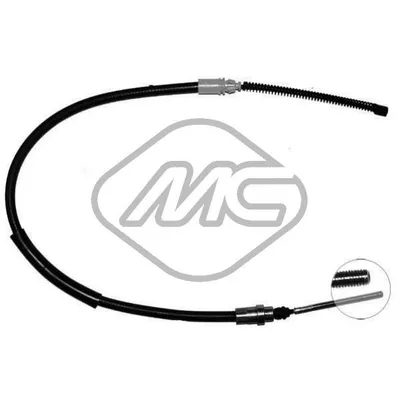 ТРОС РУЧНИКА 406 ALL CH. 8512… (DRUM BRAKE) SX-LH