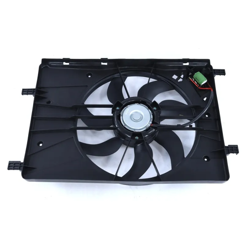 Электровентилятор охлаждения с кожухом для Chevrolet Cruze VOLTON VLT1308032