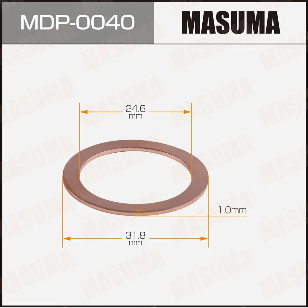 Прокладка сливной пробки MASUMA MDP-0040
