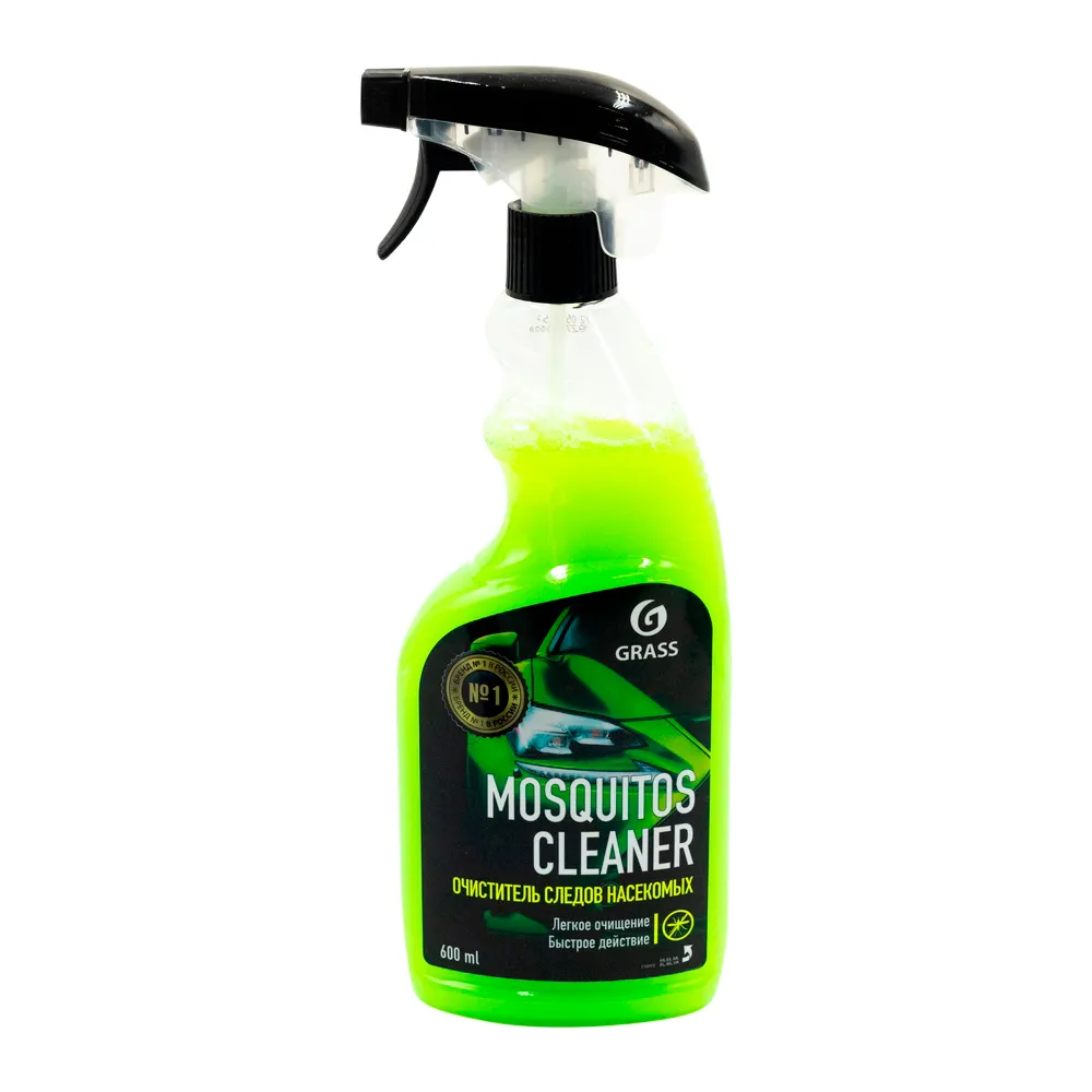 Очиститель следов насекомых Mosquitos Cleaner спрей 600 мл GRASS 110372 GRASS 110372