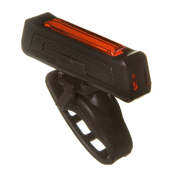 Фонарь велосипедный STG,TL5407, задний, USB, резин. Хомут. Аккум (3.7V 550mAh) черный STG Х95127