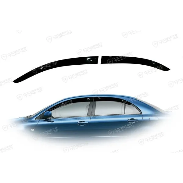 Дефлектора на окна Toyota Avensis Sd 2003-2008EuroStandard деф.окон Cobra Tuning TE20303