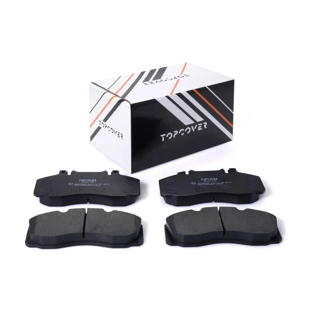 Колодки тормозные дисковые к-кт TOPCOVER T02984001