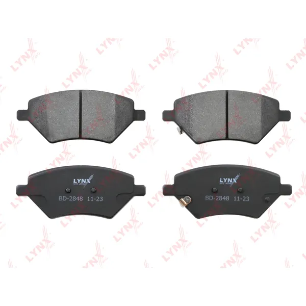 Колодки тормозные передние CHERY Tiggo 5x 17> / Tiggo 4 17> / Tiggo 8 18> / T LYNXauto BD-2848