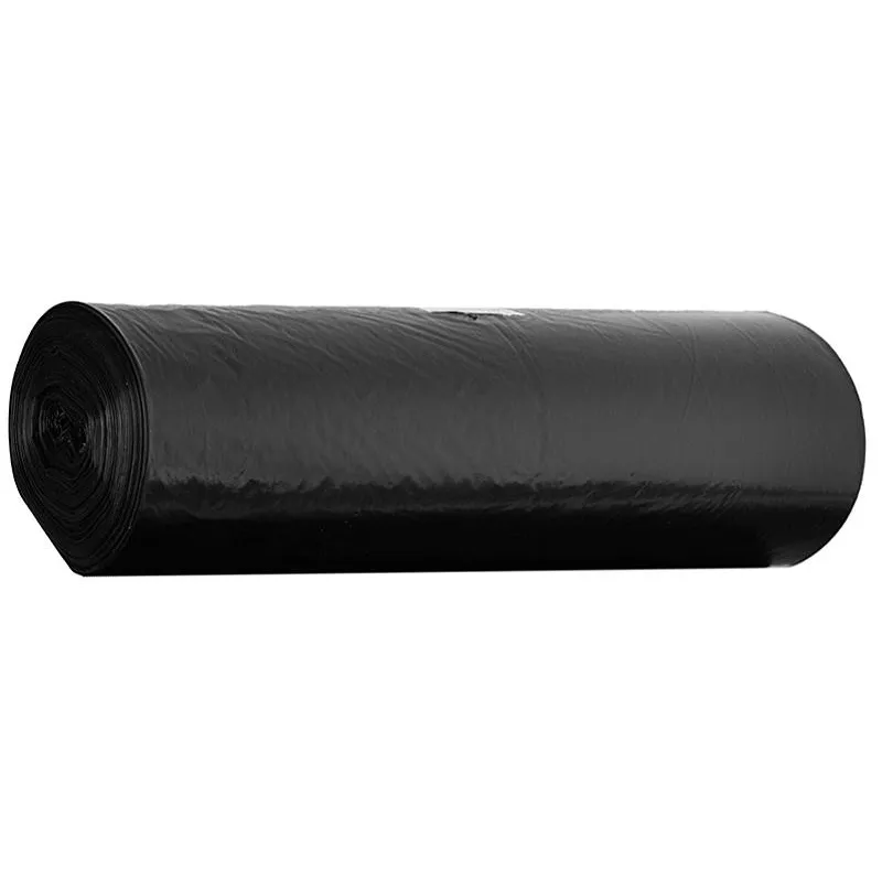 Пакеты (мешки) для мусора ПВД, 120 л, 10 шт, 80 мкм, 70 x 110 см, черные 1405559