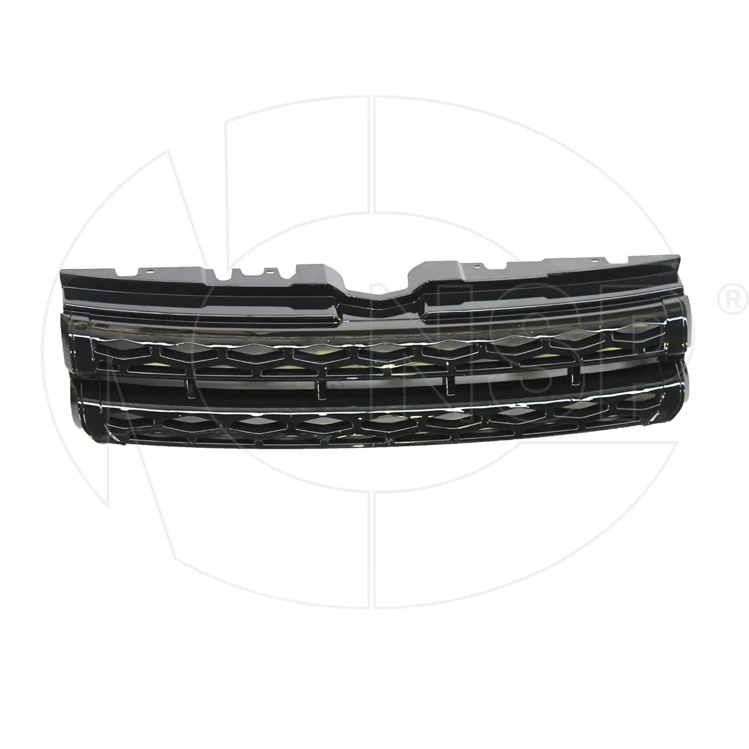 Решетка радиатора LAND ROVER Evoque L538 (11-15) (черная., с эмблемой)