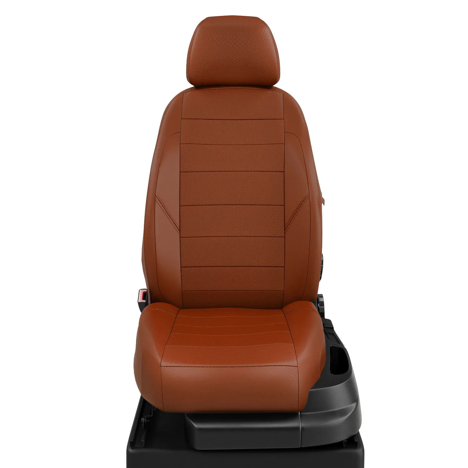 Чехлы на сиденья Audi 80 1986-1991 седан. Середина: экокожа фокс с перфорацией. Боковины: фокс экокожа. Спинка: фокс экокожа Автолидер AU01-0201-EC27
