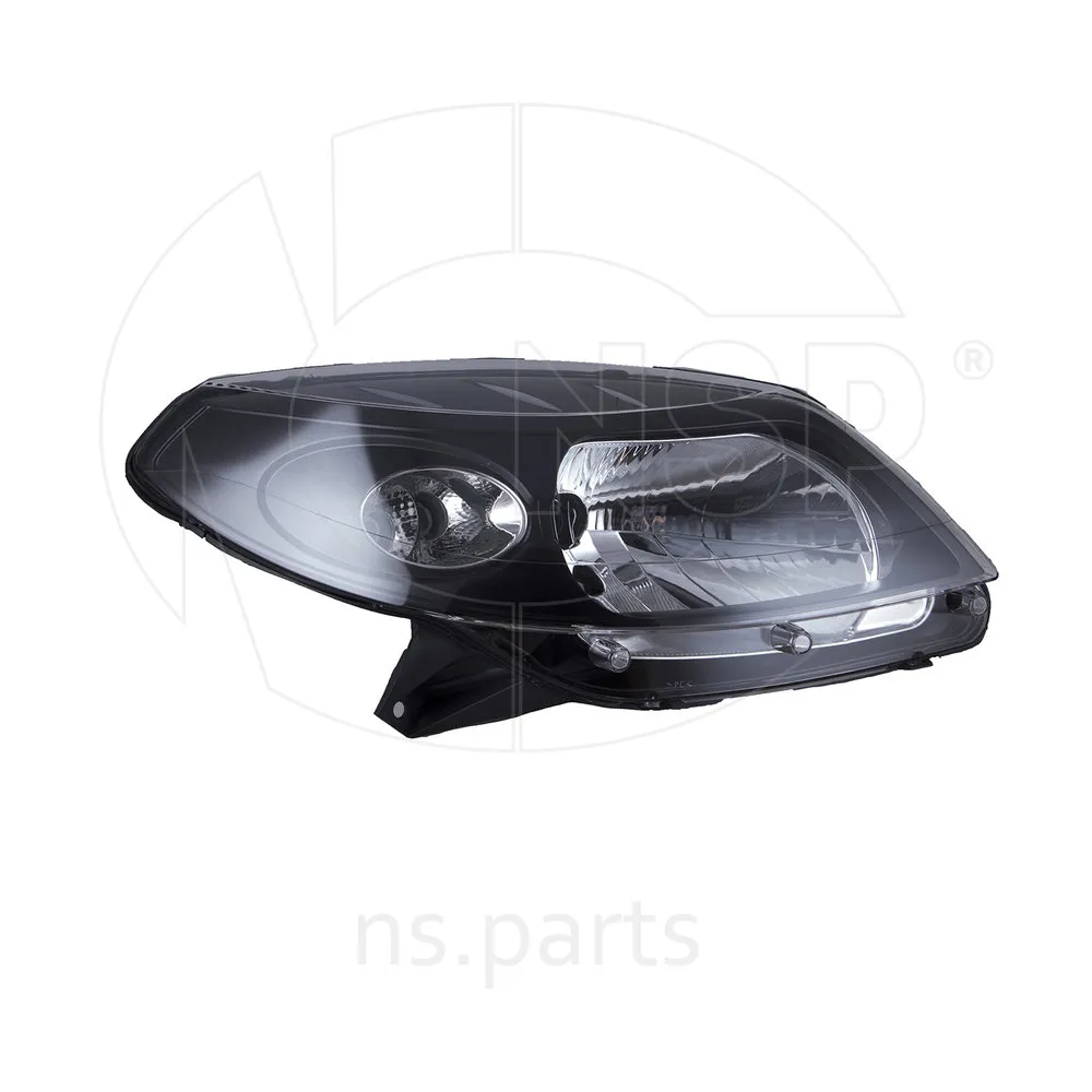Фара правая RENAULT Sandero I (черная) NSP07260104793R