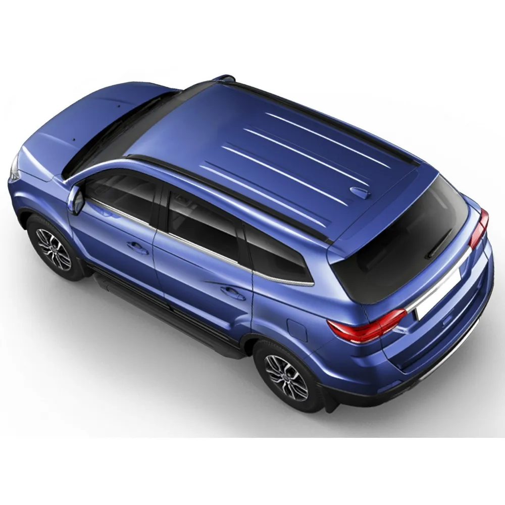Порог-площадка Black F180ALB + комплект крепежа, Rival, Lifan MyWay 2017- Lifan MyWay RIVAL F180ALB.3304.1