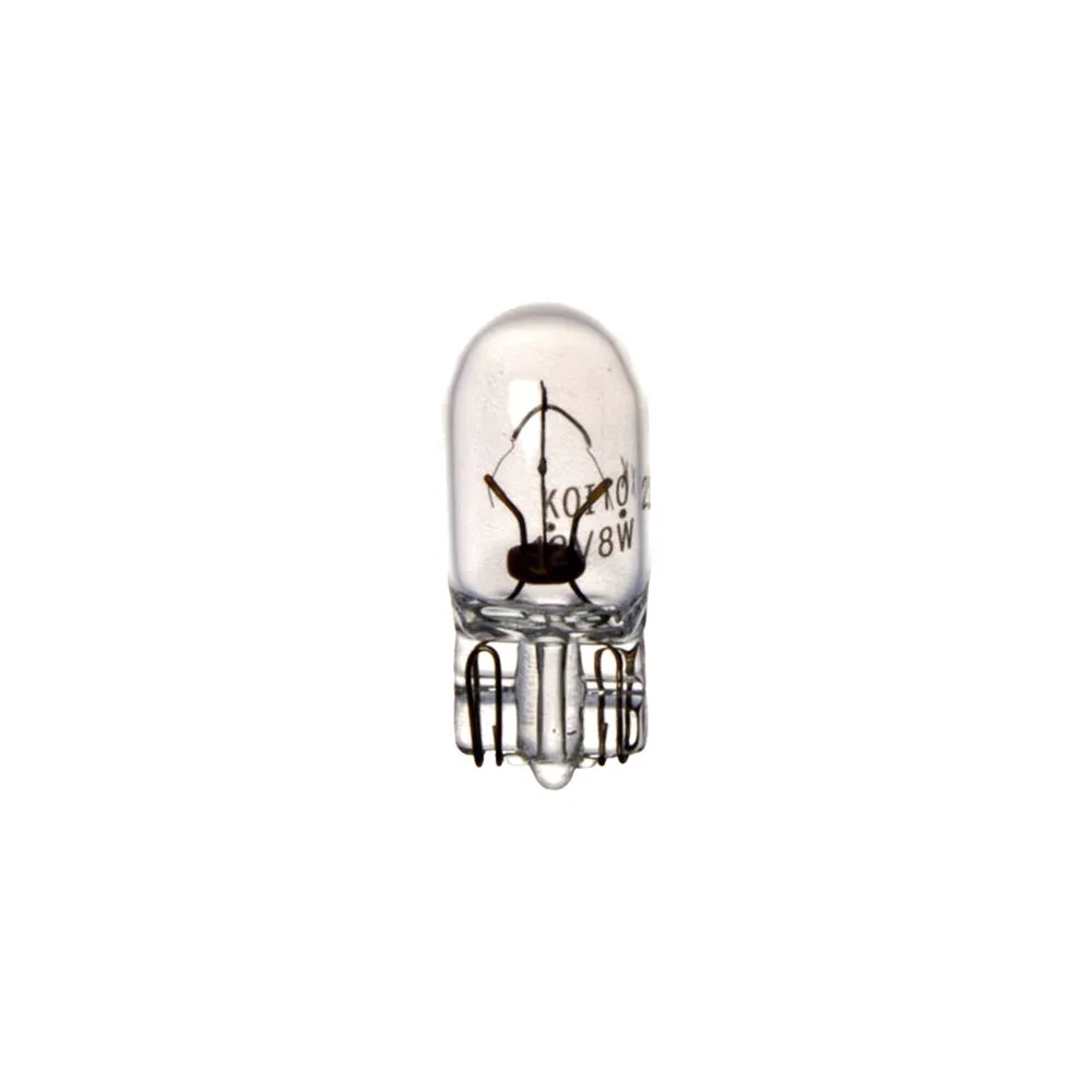Лампа 12V T10 8W W2,1x9,5d KOITO 1 шт. картон 1586