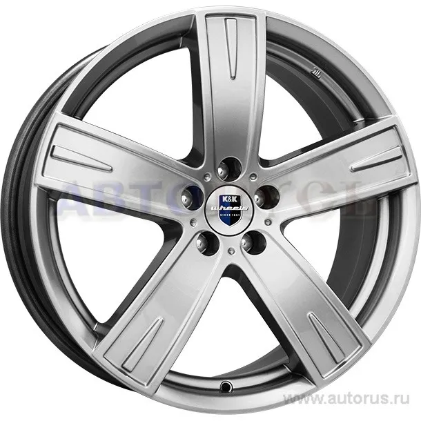 Диск литой R18 8J 5x120/72.6 ET46 КИК Онегин блэк платинум 17568
