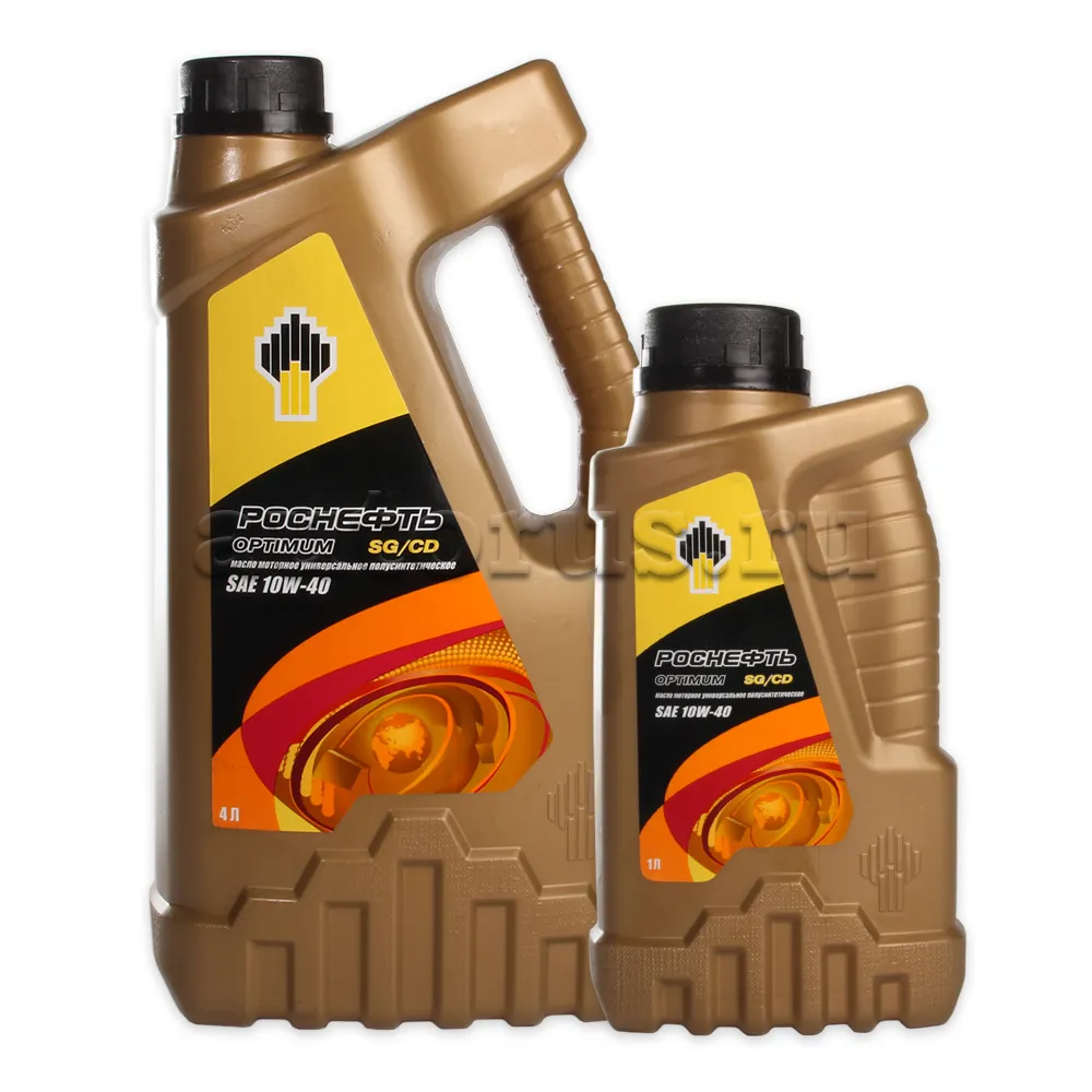 Масло моторное Rosneft Optimum 10W-40 полусинтетическое 4 л + 1 л 4048А